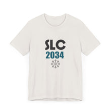Load image into Gallery viewer, Salt Lake City 2034 Unisex Jersey Short Sleeve Tee