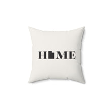 Load image into Gallery viewer, Utah Home Spun Polyester Square Pillow