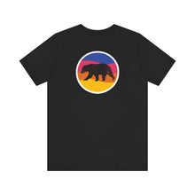 Load image into Gallery viewer, Bear Silhouette Unisex Jersey Short Sleeve Tee