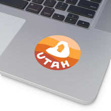 Load image into Gallery viewer, Delicate Arch Round Vinyl Stickers