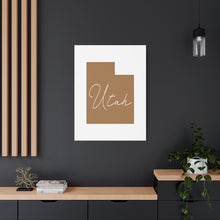 Load image into Gallery viewer, Utah Matte Canvas, Stretched, 1.25"