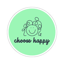 Load image into Gallery viewer, Choose Happy Kiss-Cut Stickers