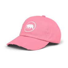 Load image into Gallery viewer, Bear Unisex Distressed Cap