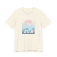 Load image into Gallery viewer, Utah Sunrise Unisex Jersey Short Sleeve Tee