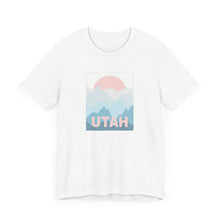 Load image into Gallery viewer, Utah Sunrise Unisex Jersey Short Sleeve Tee