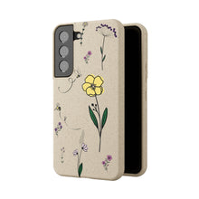 Load image into Gallery viewer, Flowers And Bees Biodegradable Cases