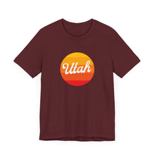 Load image into Gallery viewer, Utah Sun Unisex Jersey Short Sleeve Tee