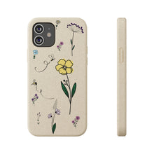 Load image into Gallery viewer, Flowers And Bees Biodegradable Cases