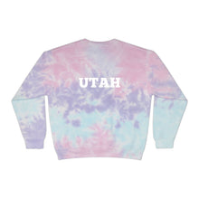 Load image into Gallery viewer, Utah Unisex Tie-Dye Sweatshirt
