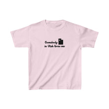Load image into Gallery viewer, Somebody in Utah Loves Me Kids Heavy Cotton™ Tee