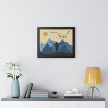 Load image into Gallery viewer, Then Sings My Soul Framed Horizontal Poster