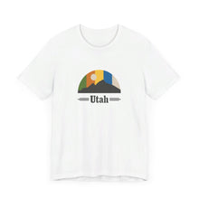 Load image into Gallery viewer, Utah Mountain Sky Unisex Jersey Short Sleeve Tee