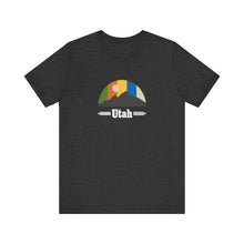 Load image into Gallery viewer, Utah Mountain Sky Unisex Jersey Short Sleeve Tee