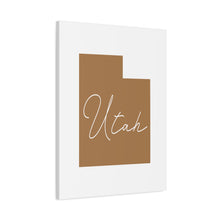 Load image into Gallery viewer, Utah Matte Canvas, Stretched, 1.25"