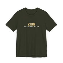 Load image into Gallery viewer, Zion National Park Unisex Jersey Short Sleeve Tee
