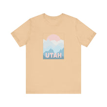 Load image into Gallery viewer, Utah Sunrise Unisex Jersey Short Sleeve Tee