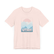 Load image into Gallery viewer, Utah Sunrise Unisex Jersey Short Sleeve Tee