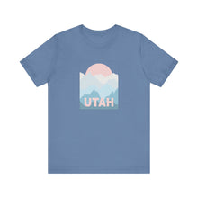Load image into Gallery viewer, Utah Sunrise Unisex Jersey Short Sleeve Tee