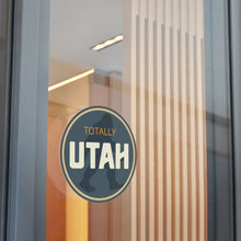 Load image into Gallery viewer, Bigfoot Totally Utah Round Vinyl Stickers