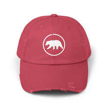 Load image into Gallery viewer, Bear Unisex Distressed Cap