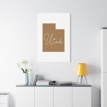Load image into Gallery viewer, Utah Matte Canvas, Stretched, 1.25"