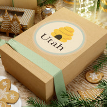 Load image into Gallery viewer, Utah Beehive Kiss-Cut Stickers