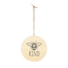 Load image into Gallery viewer, Bee Kind Wood Signs