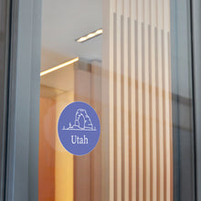 Load image into Gallery viewer, Utah Arch Round Vinyl Stickers
