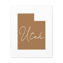 Load image into Gallery viewer, Utah Matte Canvas, Stretched, 1.25"