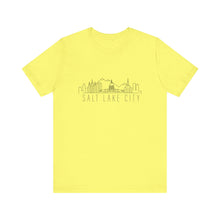 Load image into Gallery viewer, Salt Lake City Unisex Jersey Short Sleeve Tee