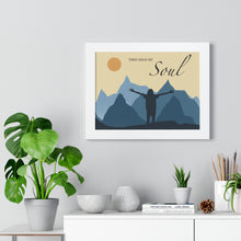 Load image into Gallery viewer, Then Sings My Soul Framed Horizontal Poster