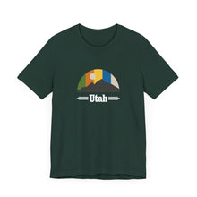 Load image into Gallery viewer, Utah Mountain Sky Unisex Jersey Short Sleeve Tee