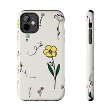 Load image into Gallery viewer, Flowers And Bees Tough Phone Cases