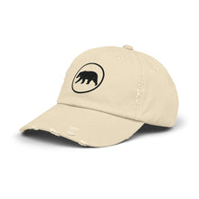 Load image into Gallery viewer, Bear Unisex Distressed Cap