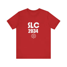 Load image into Gallery viewer, Salt Lake City 2034 Unisex Jersey Short Sleeve Tee
