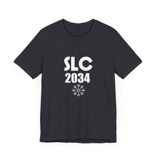 Load image into Gallery viewer, Salt Lake City 2034 Unisex Jersey Short Sleeve Tee