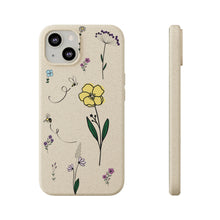 Load image into Gallery viewer, Flowers And Bees Biodegradable Cases