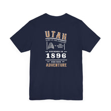 Load image into Gallery viewer, Utah Find Your Adventure Unisex Jersey Short Sleeve Tee