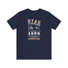 Load image into Gallery viewer, Utah Find Your Adventure Unisex Jersey Short Sleeve Tee