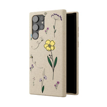 Load image into Gallery viewer, Flowers And Bees Biodegradable Cases