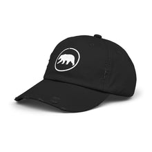 Load image into Gallery viewer, Bear Unisex Distressed Cap