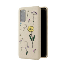 Load image into Gallery viewer, Flowers And Bees Biodegradable Cases
