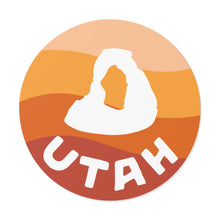 Load image into Gallery viewer, Delicate Arch Round Vinyl Stickers