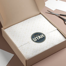 Load image into Gallery viewer, Totally Utah Delicate Arch Round Vinyl Stickers