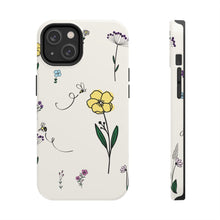 Load image into Gallery viewer, Flowers And Bees Tough Phone Cases