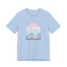 Load image into Gallery viewer, Utah Sunrise Unisex Jersey Short Sleeve Tee