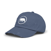 Load image into Gallery viewer, Bear Unisex Distressed Cap