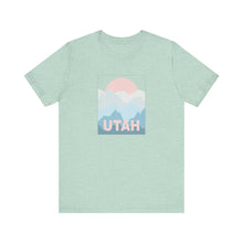 Load image into Gallery viewer, Utah Sunrise Unisex Jersey Short Sleeve Tee