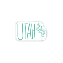 Load image into Gallery viewer, Utah Wildflower Kiss-Cut Stickers