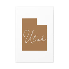 Load image into Gallery viewer, Utah Matte Canvas, Stretched, 1.25"